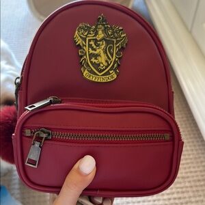 Gryffindor Red Mini Backpack